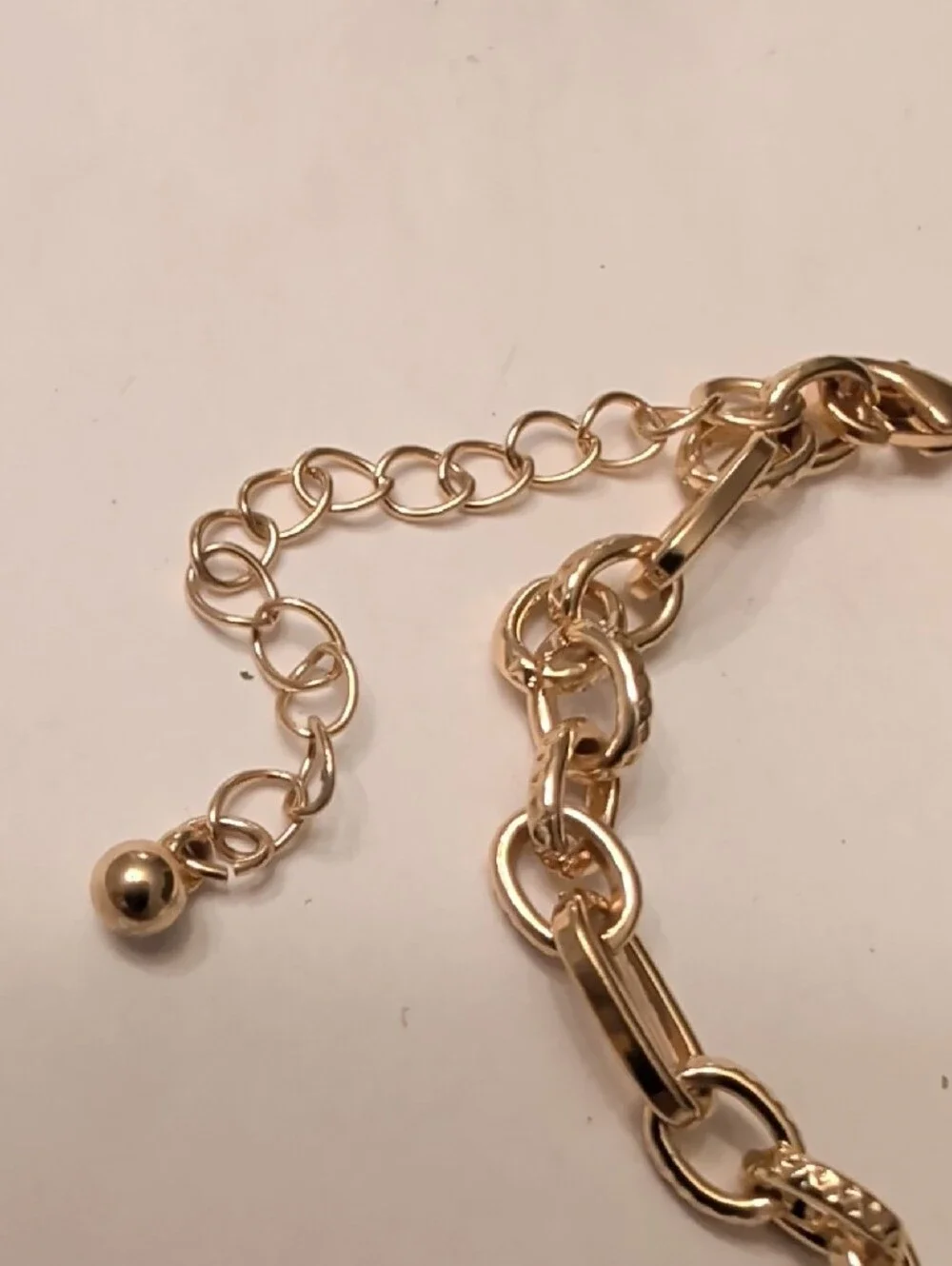 Gold Tone Chain Link Bracelet - Women Jewelry